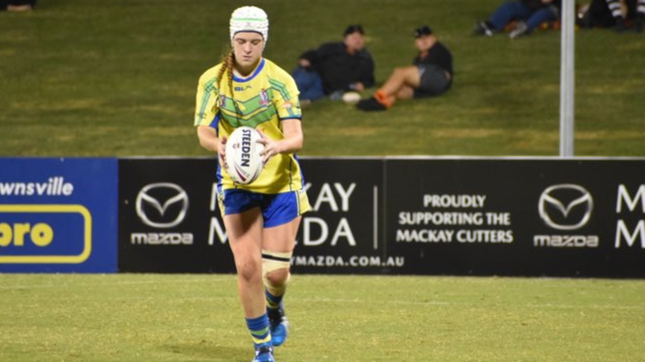 Wanderers U17 Girls defeated Norths 23-6 in the RLMD Grand Final. Emily Bella. Picture: Matthew Forrest