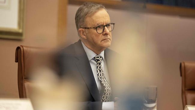 Prime Minister Anthony Albanese is set to make a call on whether the government trims the final stage of tax cuts by Tuesday. Picture: Gary Ramage