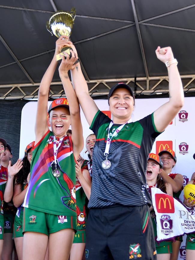 Action from Saturday's McDonaldâ€™s South East Queensland Youth Grand Finals played at Yeronga AFC. 2 September 2023. Picture, John Gass