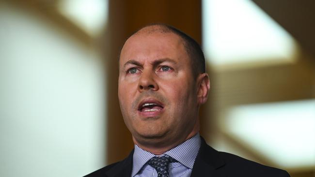 Australian Treasurer Josh Frydenberg. Picture: AAP