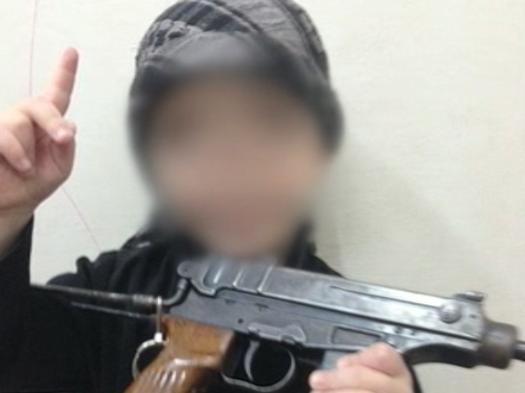 Children of Australian terrorist Khaled Sharrouf in Syria. Picture from the ABC 7:30 Report