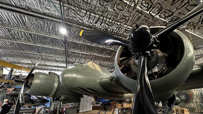 National Aviation Museum Moorabbin where you can explore civilian and military aircrafts from yesteryear. Picture: Supplied