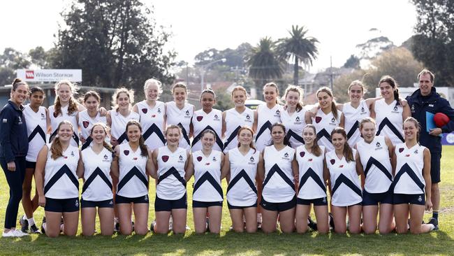 Melbourne Girls Grammar. (Photo by Daniel Pockett/AFL Photos/via Getty Images)