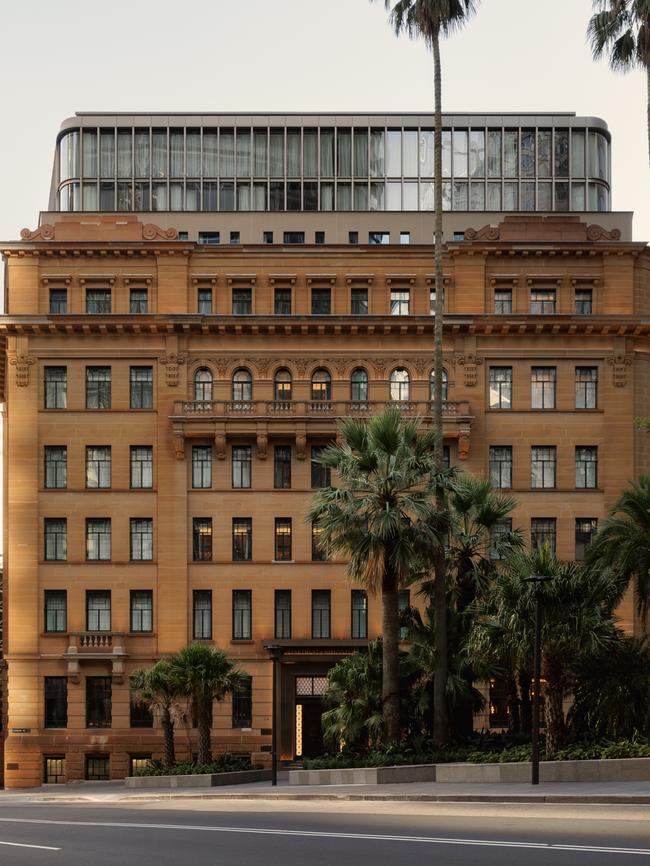 The restaurant is inside the Capella, Sydney, formerly The Department of Education building. Photo: supplied by Capella