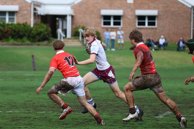 Halfback Tom Smith, pictured, is a much bigger body than former Ormiston halfback hero Lucas Wood who was a diminutive type. Picture credit: Brad Anderson/ B-Rad Sports Photography.