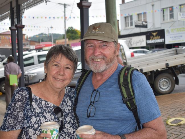 Sue and Kev from Townsville at the Apple and Grape Festival 2024