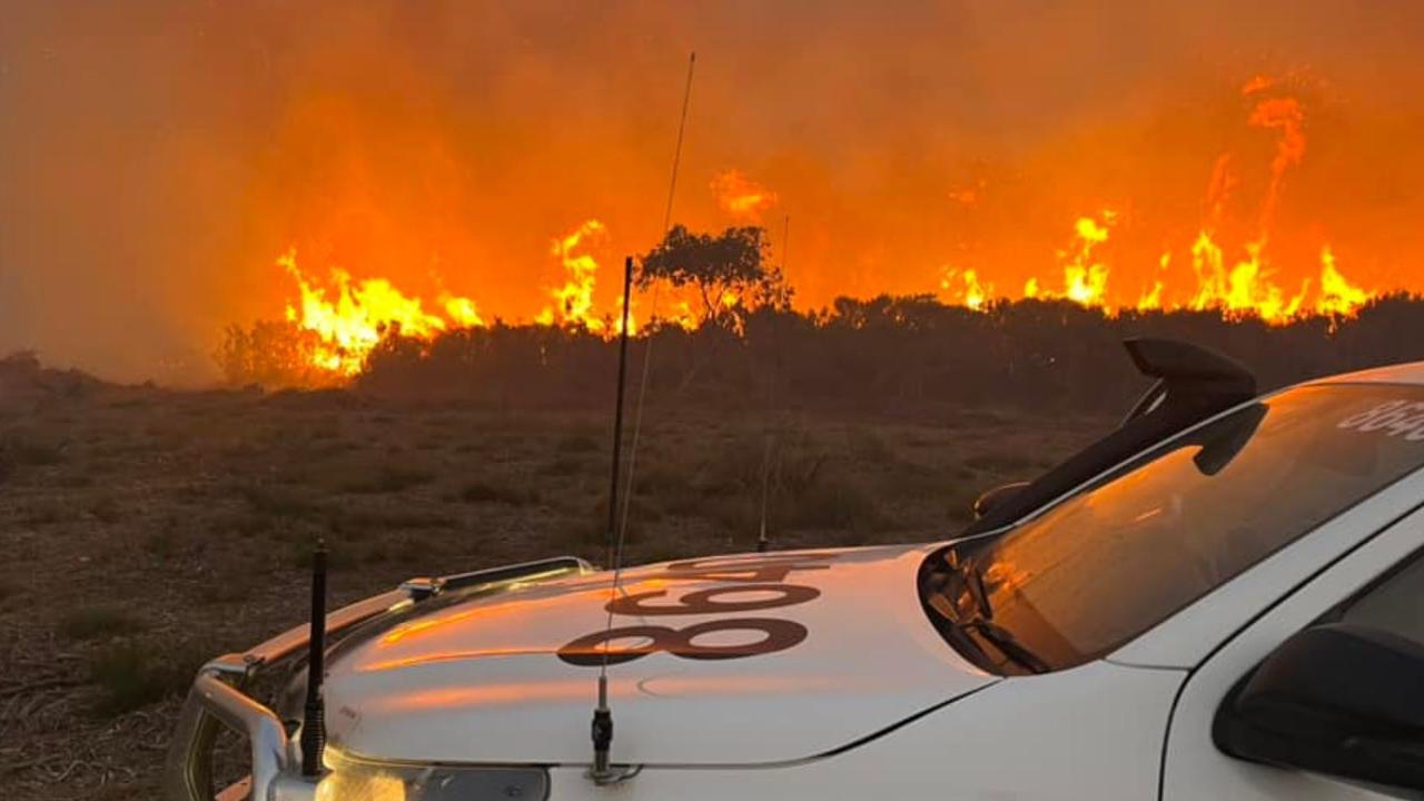 A bushfire burnt about 14 hectares of land in parts of the Otways in the early hours of Wednesday morning. Picture: Shayne/Facebook