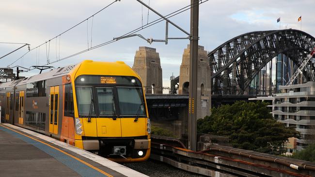 There are reports that staff at some stations are not taking part in the industrial action, so gates remain closed. Picture: NCA Newswire /Gaye Gerard