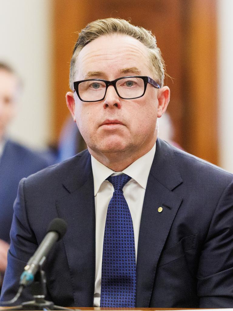 Former Qantas CEO Alan Joyce. Picture NCA NewsWire / Aaron Francis