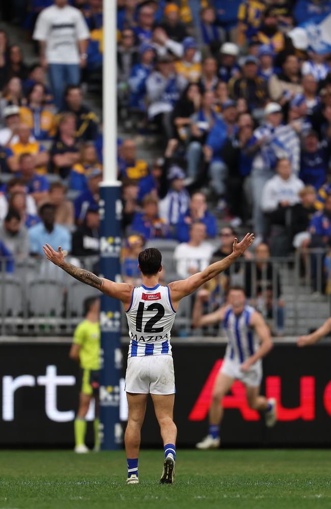AFL fixture 2025 Kangaroos near deal to play two home games in Western
