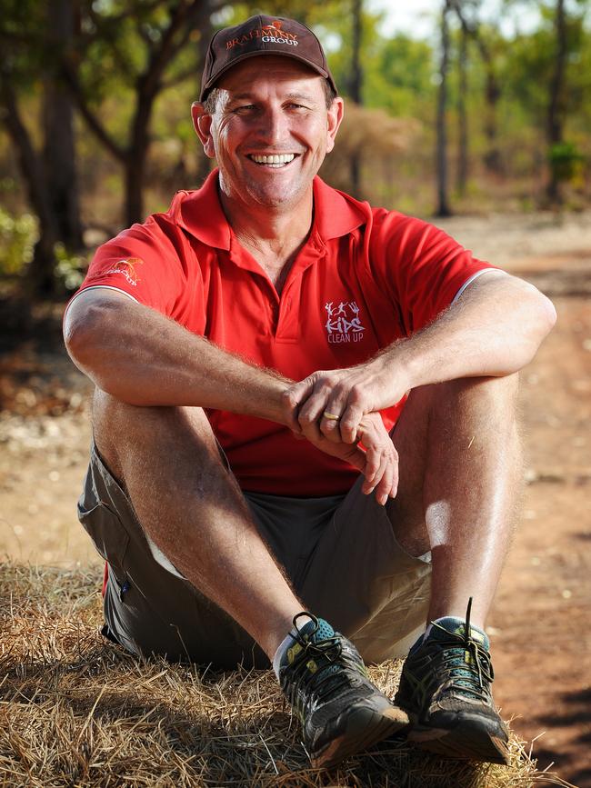 Territory man Allan Brahminy has worked with troubled youths for 25 years on his property near Batchelor.