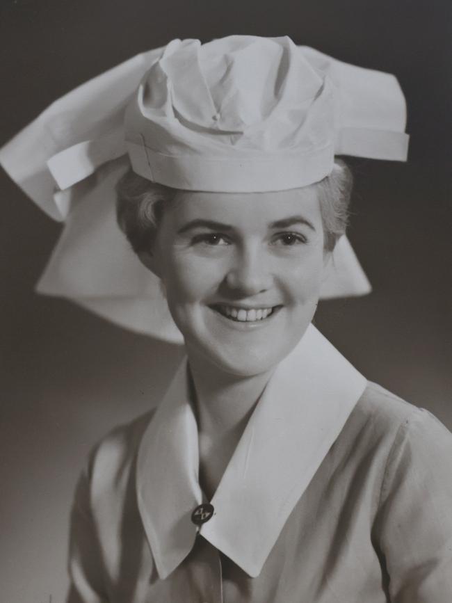 SUN TAS. Fran when she graduated as a nurse in 1961. Doctor Fran Donaldson 81 who is retiring after many years as a nurse and GP. Picture: supplied