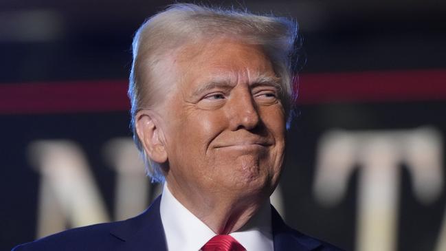 President Donald Trump arrives to speak about the economy during an event at the Circa Resort and Casino in Las Vegas, Saturday, Jan. 25, 2025. (AP Photo/Mark Schiefelbein)