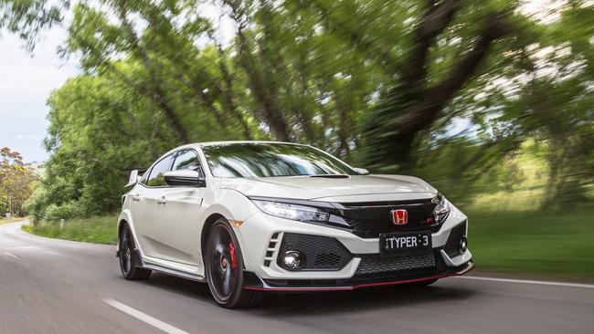 Honda’s Civic Type R was the best of a new breed of sports cars. Pic: Thomas Wielecki.