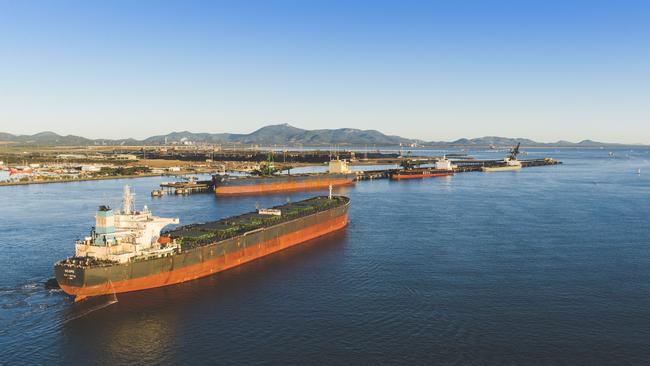 Gladstone Ports Corporation is working with Maritime Safety Queensland to upgrade the safety of the port by installing new beacons and widening the Clinton Channel. Picture: Chrissy Harris