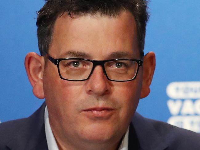 MELBOURNE, AUSTRALIA - NewsWire Photos, JANUARY 13, 2021. The Victorian Premier, Daniel Andrews (pictured) and COVID Commander Jeroen Weimar  provide a COVID update. Picture: NCA NewsWire / David Crosling