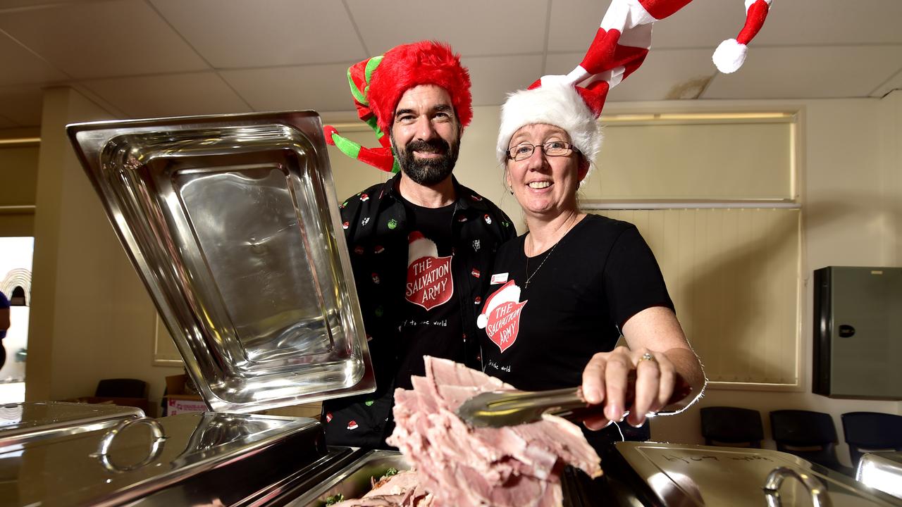 Guest enjoy Christmas Day lunch at Townsville Faithworks Salvation Army