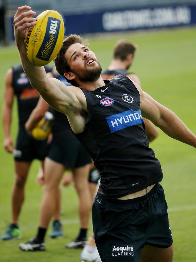 David King says Mick and the Blues made the wrong call by not playing Levi Casboult against Richmond. Picture: Colleen Petch