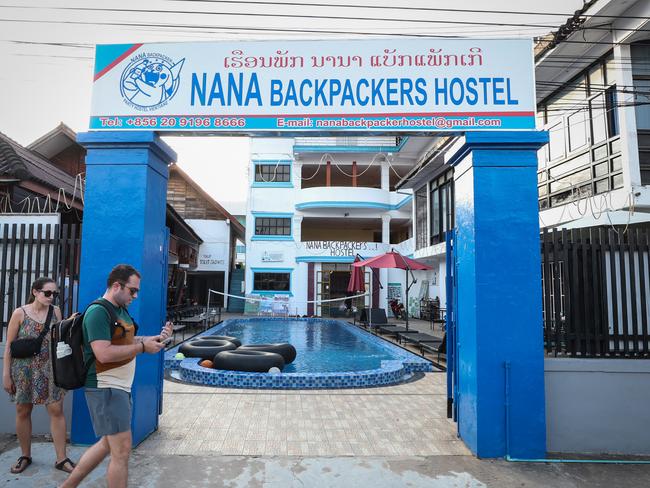 Holly Bowles and Bianca Jones were staying at Nana Backpackers Hostel.