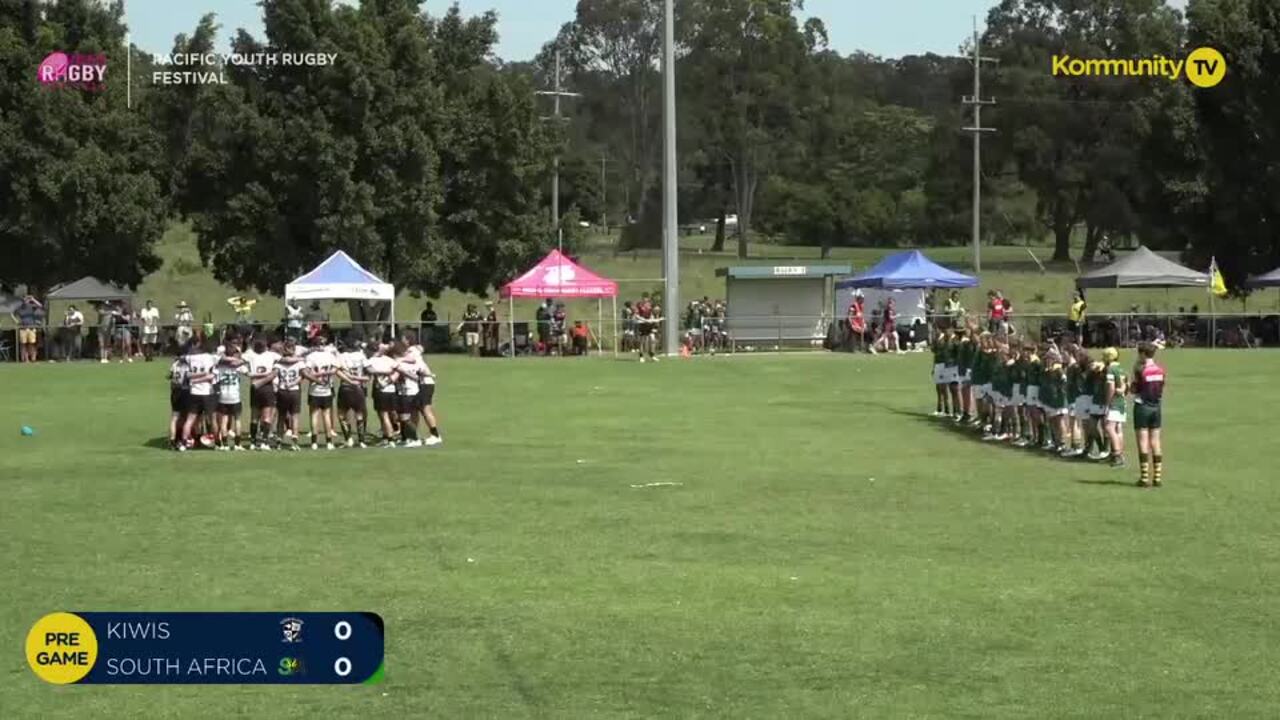 Replay: Queensland Kiwi v Queensland South Africa (U14 boys)—2024 Pacific Youth Rugby Festival Day 2