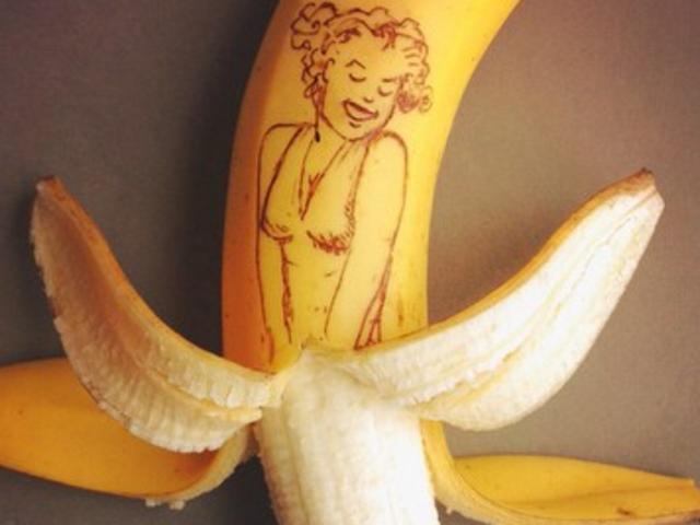 Could you create art on a banana?