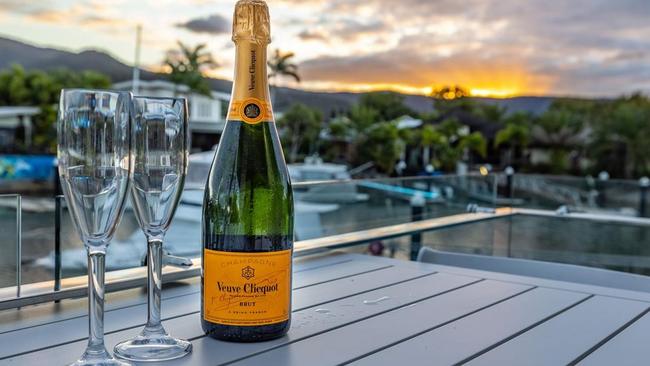 The couple bought case after case of expensive French champagne while they waited for the $20m winnings to land in their bank account.