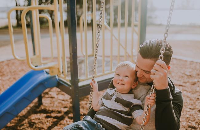 Don’t forget to enjoy the moment. Family portrait by Kendell Tyne