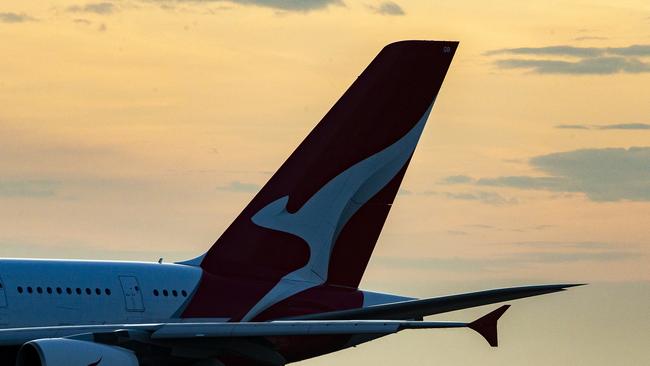 Qantas has grounded flights and stood down thousands of staff as a result of the pandemic. Photo: Jenny Evans/Getty Images