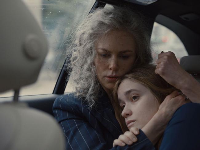 Nicole Kidman and Alice Englert in Top Of The Lake. Picture: BBC