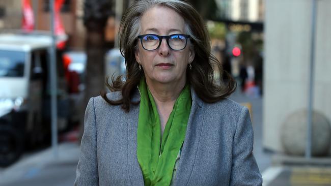 Tess Knight, the mother of Samantha Knight, outside the Supreme Court. Picture: Jane Dempster