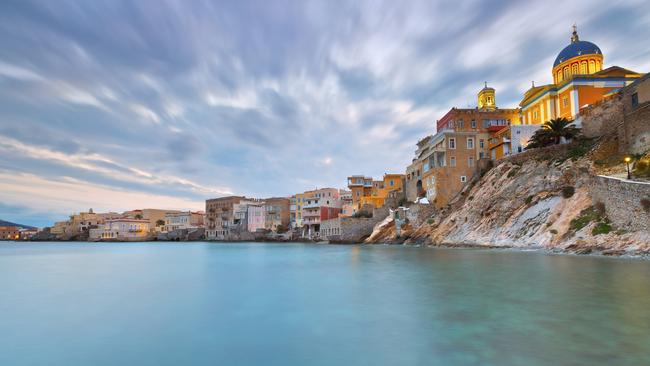 Ermoupoli on Syros, a culinary destination. Picture: Getty Images