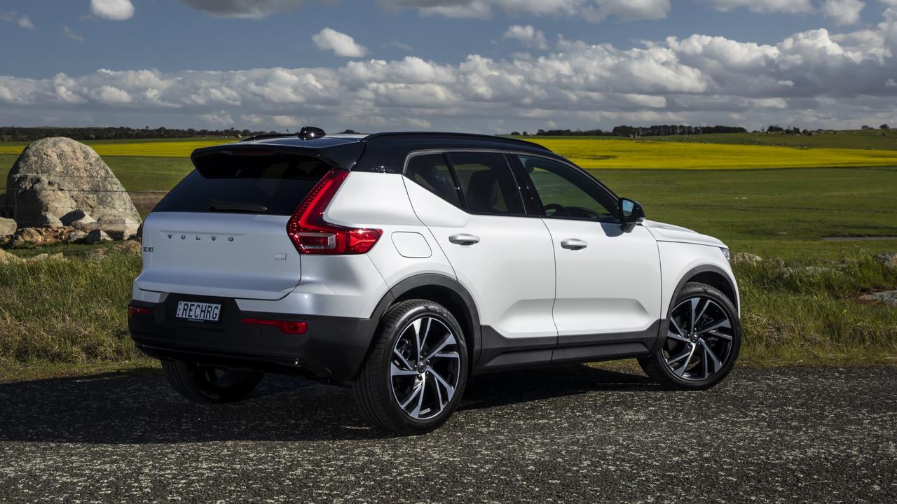 The XC40 Recharge has an electric only range of up to 40km.