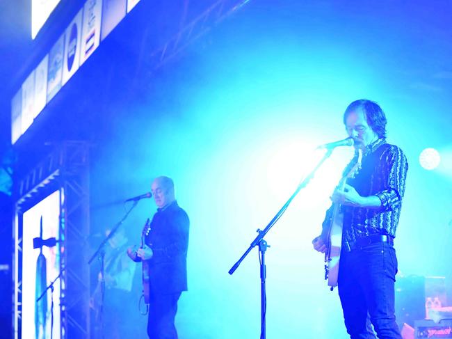 Hoodoo Gurus perform main stage at Gympie Music Muster. Picture: Patrick Woods.