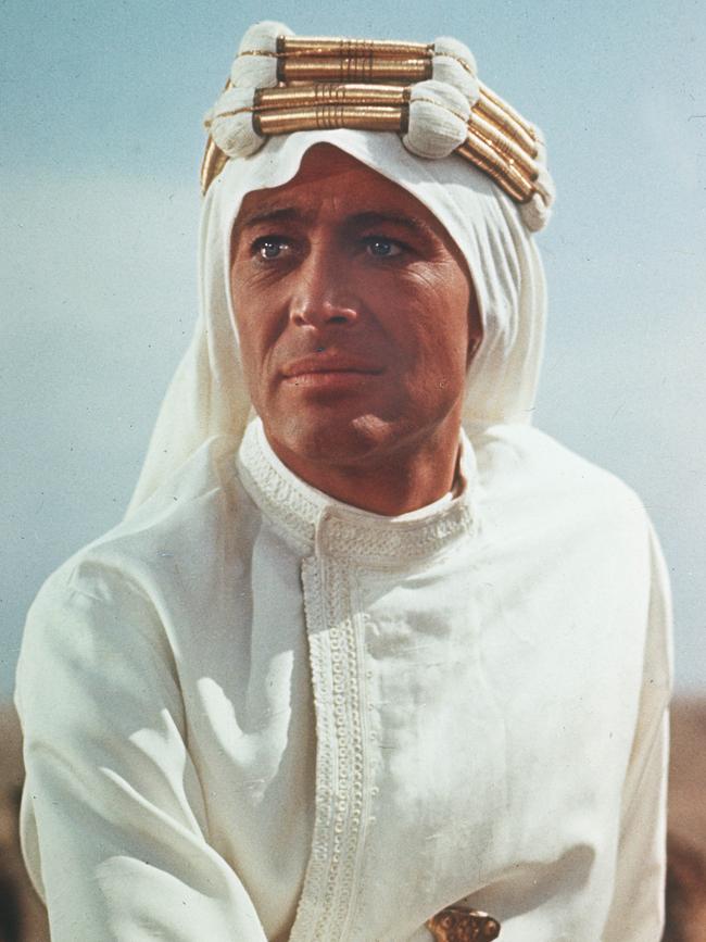 Peter O'Toole in Lawrence of Arabia. Picture: Popperfoto / Getty Images