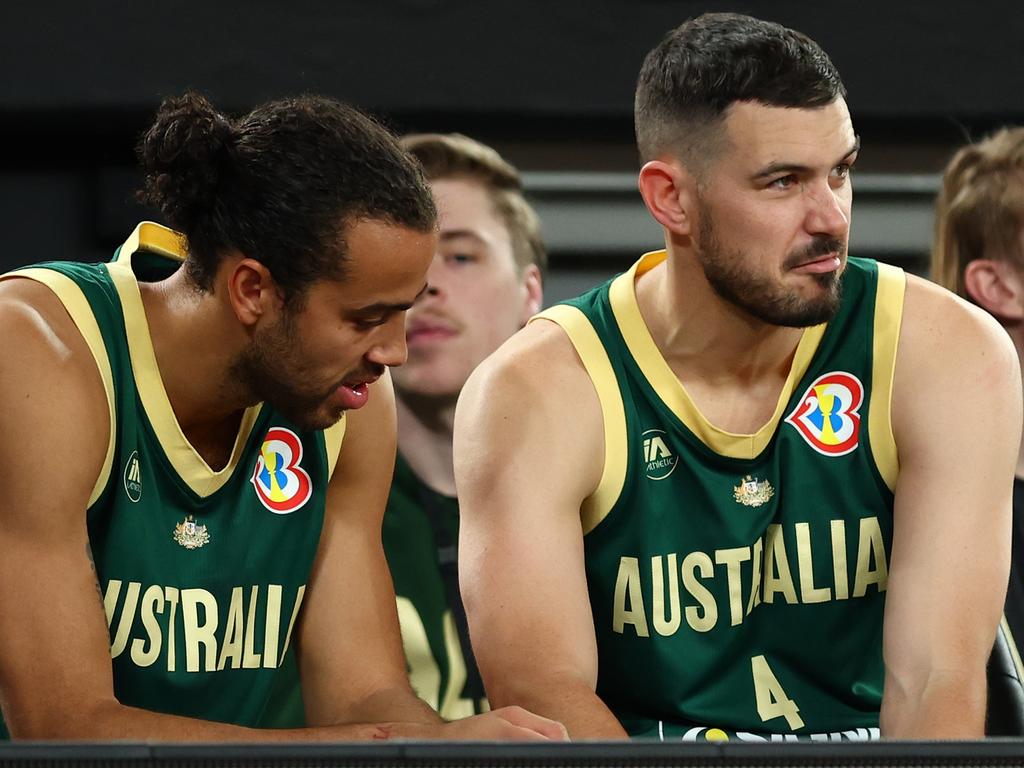 Brian Goorjian has opened up on why sharpshooter Chris Goulding didn’t see more playing time at the World Cup. Picture: Getty Images