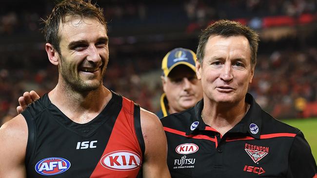 Worsfold had a crucial role in bringing banned players such as Jobe Watson back into the fold. Picture: AAP