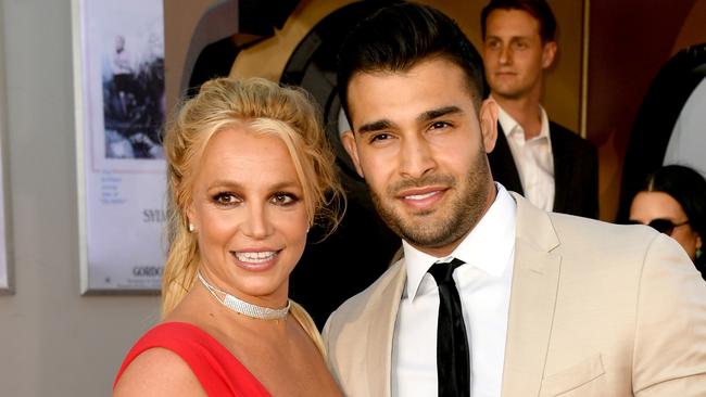 Britney Spears and Sam Asghari are engaged. Picture: Getty Images