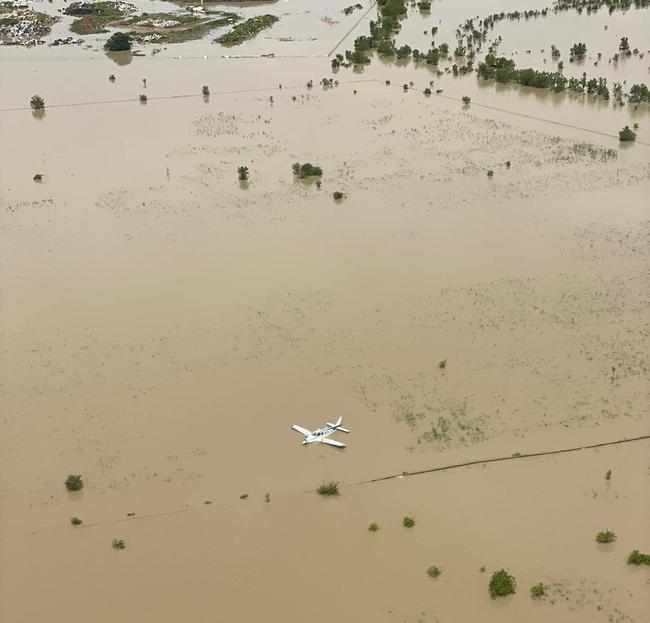 Flooding in the Gulf of Carpentaria. Picture: Kingsley Moore