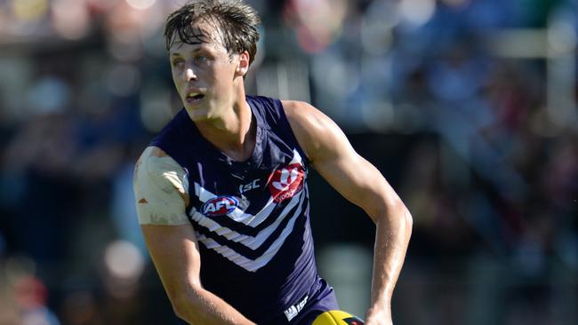 Cameron Sutcliffe played 104 games for Fremantle and has now joined the Power via the mid-season rookie draft. Picture: Daniel Wilkins.