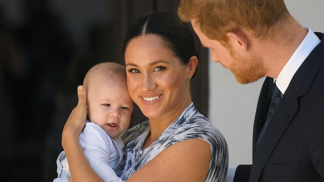 Harry and Meghan with son, Archie. Picture: Toby Melville – Pool/Getty Images