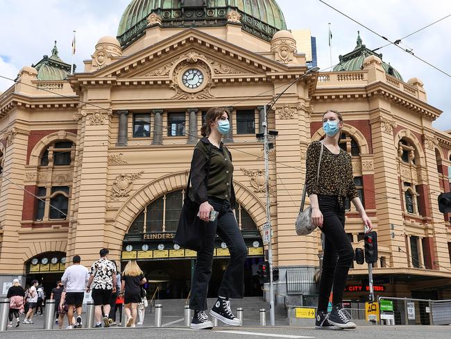 Melbourne has endured the longest Covid-19 lockdown in the world. Picture: Ian Currie