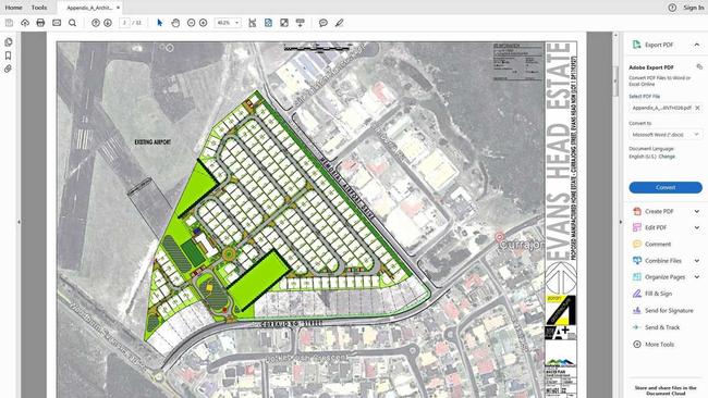 The Evans Head Manufactured Home Estate plans. Zoran Architecture. Picture: Contributed