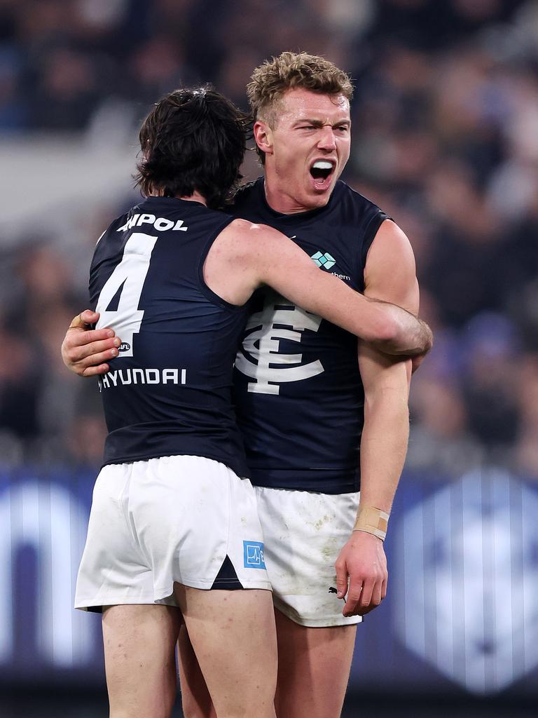 Carlton has been dealt a dream draw. Picture: Mark Stewart