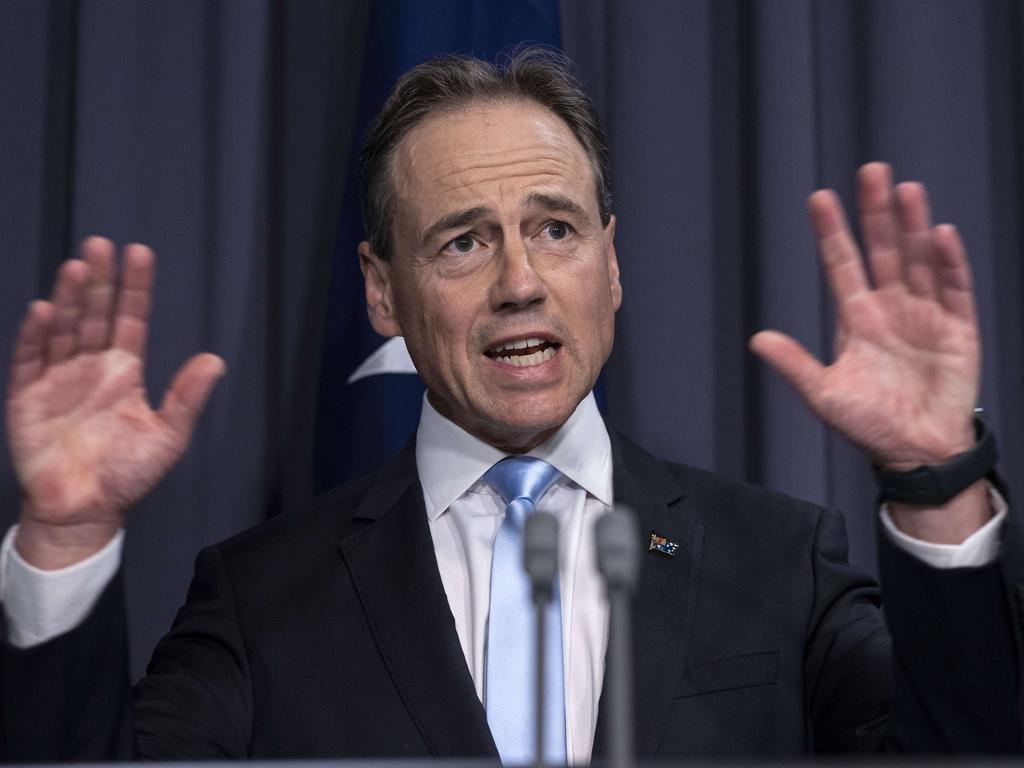 Greg Hunt said this was a significant day for Australia. Picture: NCA NewsWire/Gary Ramage