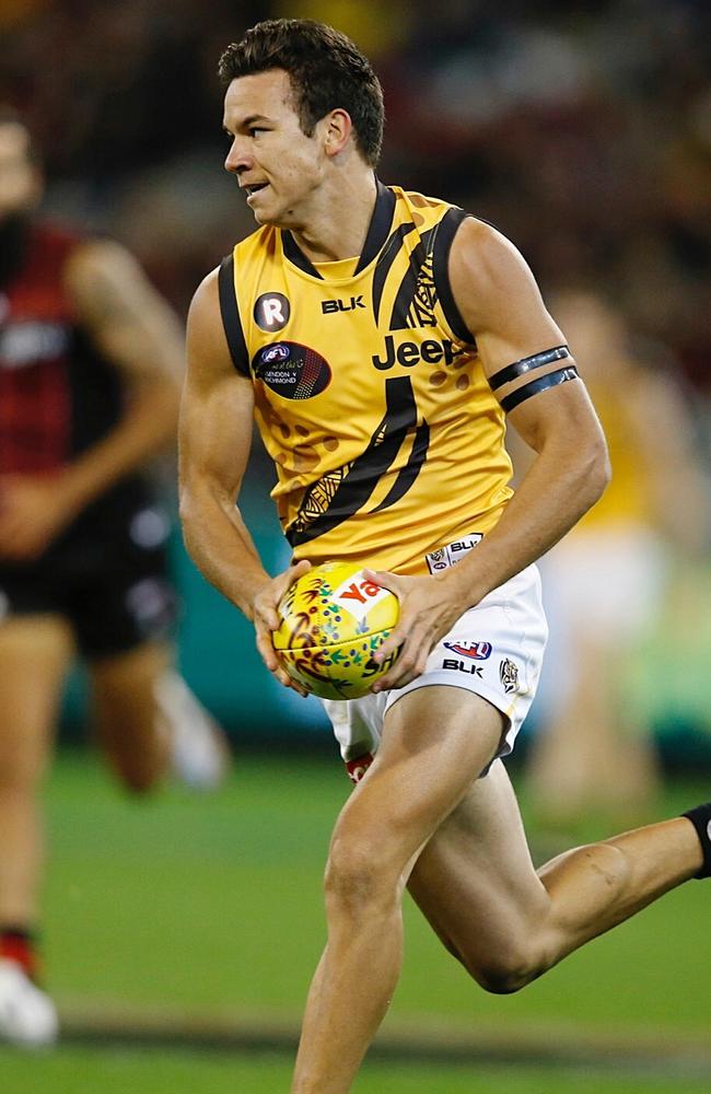 Daniel Rioli looks a star in the making. Picture: Michael Klein