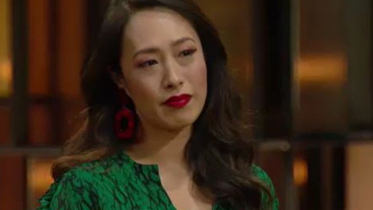 Mel grew emotional as Reynold told the story of his traumatic childhood this week. Picture: Channel 10.