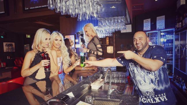 Jimmy 'Vegas' Seoud from strip club Toybox Showgirls in Surfers Paradise said Saturday was extremely busy despite a bomb threat in the area.