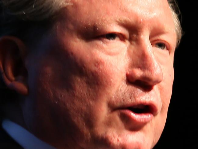 08/06/2016 Fortescue Metals Group chairman Andrew Forrest, who is deliviering the Sir Arvi Parbo oration at the AMEC mining conference in Perth Colin Murty The Australian