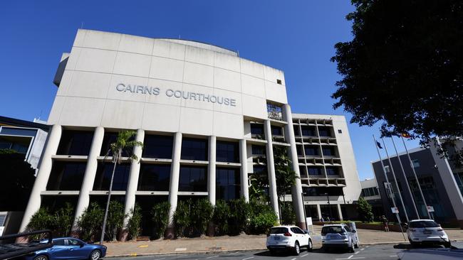 Dallas Gordon James Harold, 35, pleaded guilty in Cairns District Court to a number of charges related to ‘gruesome’ violence against his then-partner, including grievous bodily harm. Picture: Brendan Radke