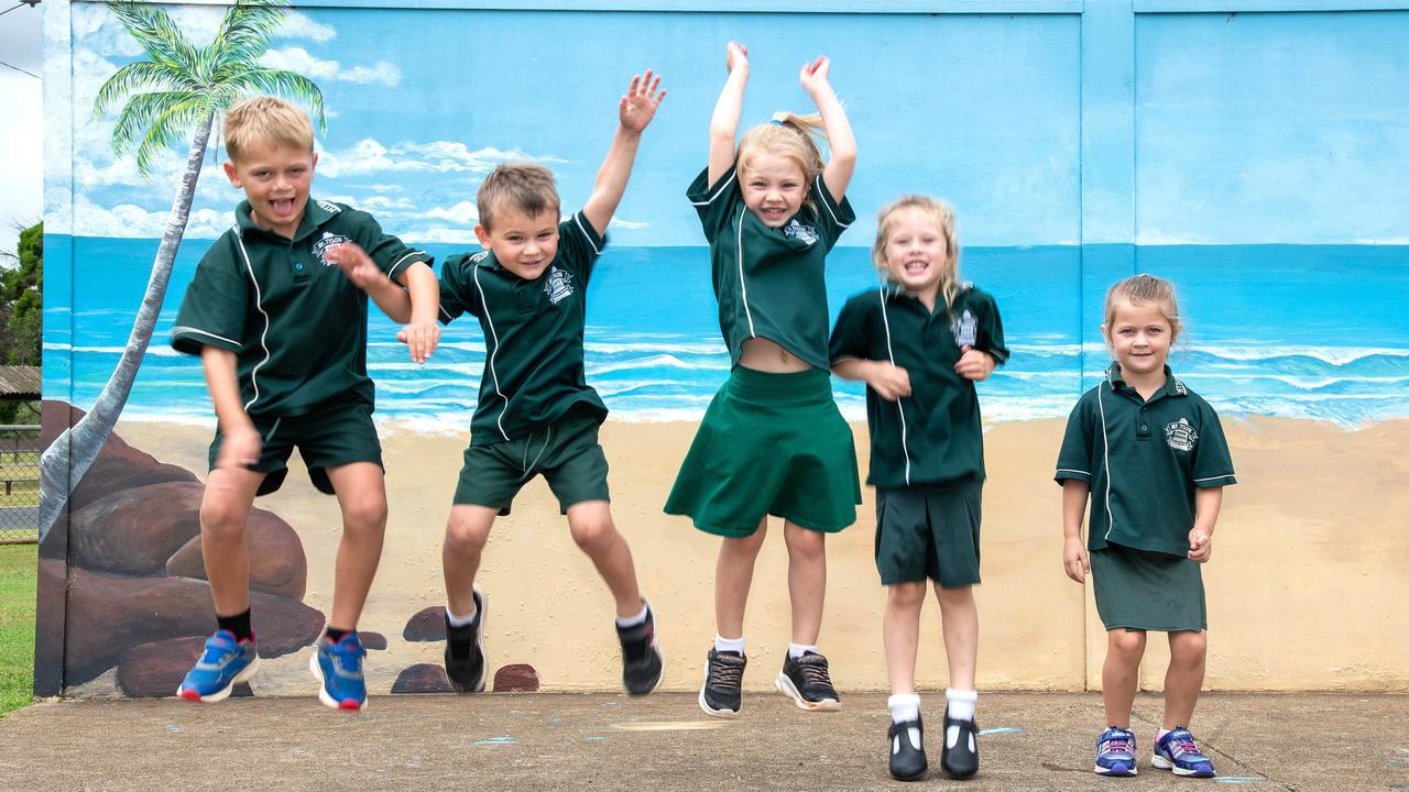 MY FIRST YEAR: Mount Tyson State School Prep students, February, 2024. Picture: Bev Lacey